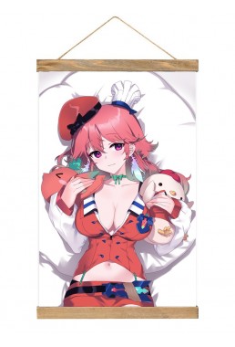 Feature Wall Scroll Hooks Hololive Virtual Youtuber Hakui Koyori 40x60cm(23.6x15.7in)