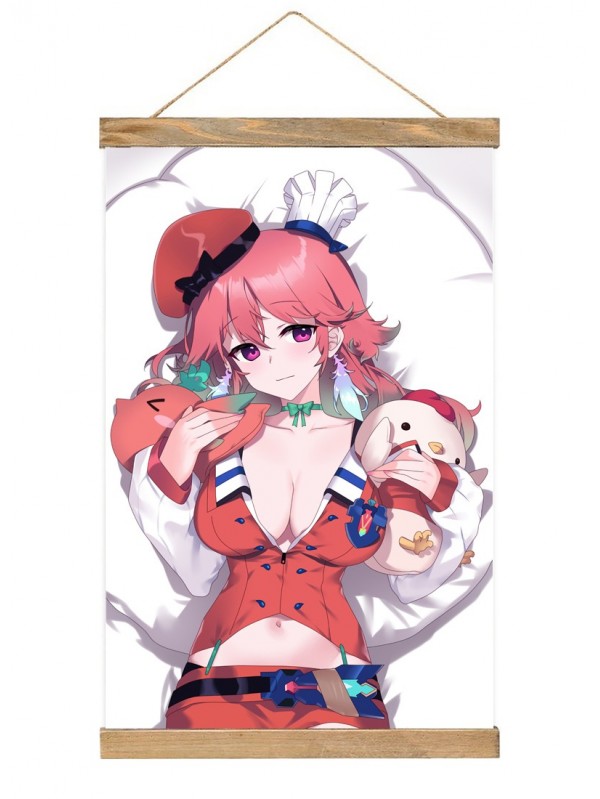 Feature Wall Scroll Hooks Hololive Virtual Youtuber Hakui Koyori 40x60cm(23.6x15.7in)