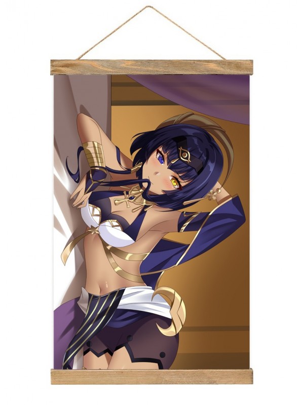 Wholesale Anime Wall Scroll Genshin Impact Candace 40x60cm(23.6x15.7in)