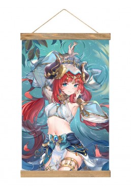 Clearance Wall Scroll Hanger Genshin Impact Nilou 40x60cm(23.6x15.7in)