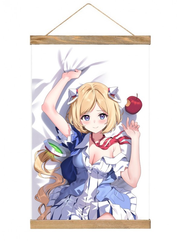 Shopping Anime Wall Scroll Hanger Virtual Youtuber Aki Rosenthal 40x60cm(23.6x15.7in)