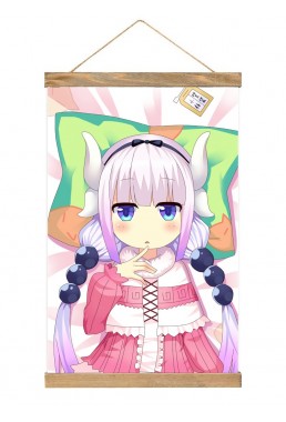 2023 Wall Scroll Hanger Miss Kobayashi S Dragon Maid Kanna Chan 40x60cm(23.6x15.7in)