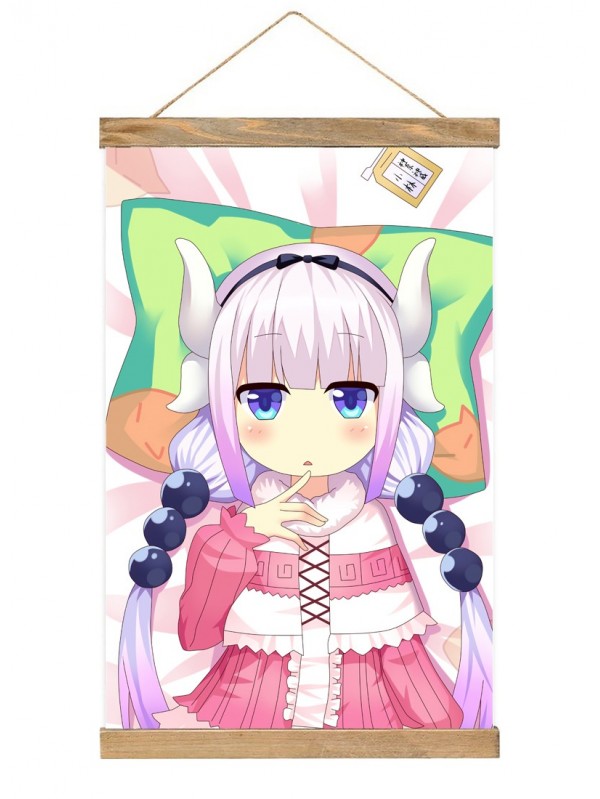 2023 Wall Scroll Hanger Miss Kobayashi S Dragon Maid Kanna Chan 40x60cm(23.6x15.7in)