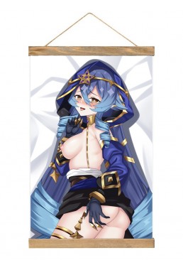 Coolest Wall Scroll Hanging Decor Genshin Impact Layla 40x60cm(23.6x15.7in)