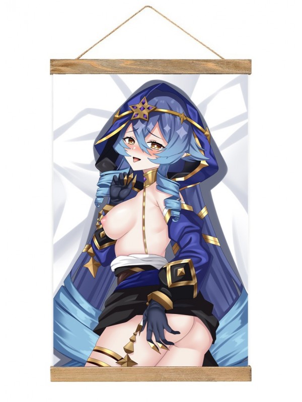 Coolest Wall Scroll Hanging Decor Genshin Impact Layla 40x60cm(23.6x15.7in)