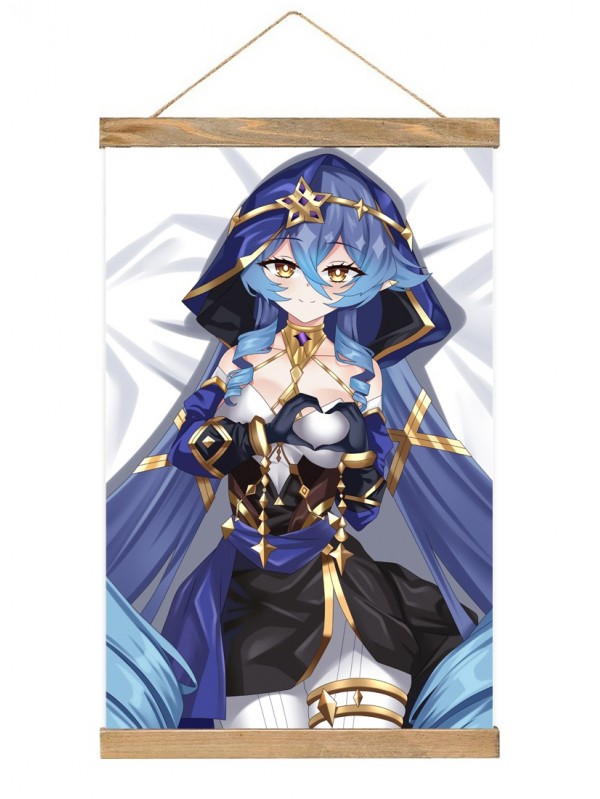 Tap Wall Scroll Decor Genshin Impact Layla 40x60cm(23.6x15.7in)