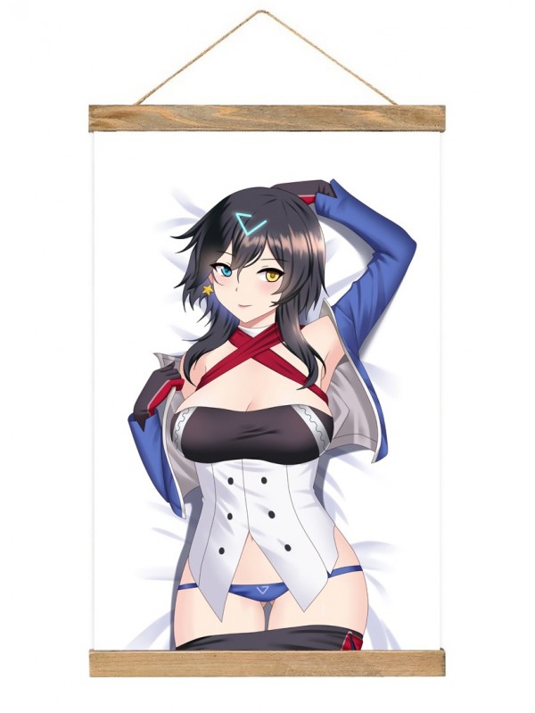 Best Wall Scroll Decor Azur Lane Baltimore 40x60cm(23.6x15.7in)