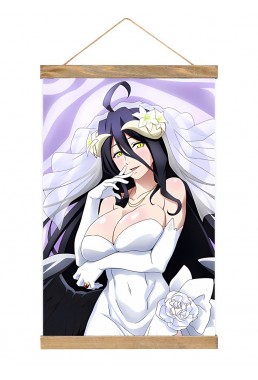 Shopping Wall Scroll Poster Anime Overlord Albedo 40x60cm(23.6x15.7in)