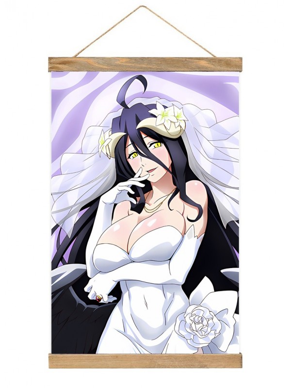 Shopping Wall Scroll Poster Anime Overlord Albedo 40x60cm(23.6x15.7in)