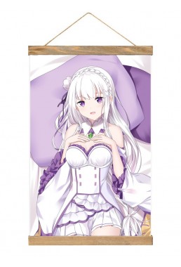 Discount Wall Scroll Rezero Emilia 40x60cm(23.6x15.7in)