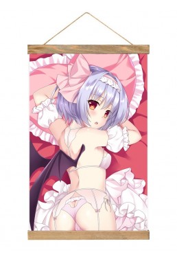 Sexy Japanese Wall Scroll Touhou Project Remilia Scarlet 40x60cm(23.6x15.7in)