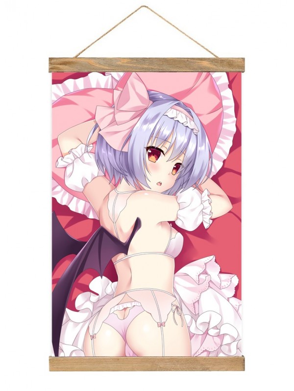 Sexy Japanese Wall Scroll Touhou Project Remilia Scarlet 40x60cm(23.6x15.7in)
