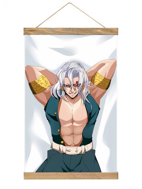 New Wall Scroll Poster Demon Slayer Kimetsu No Yaiba Uzui Tengen 40x60cm(23.6x15.7in)