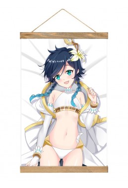 Funny Anime Wall Scroll Sexy Genshin Impact Venti 40x60cm(23.6x15.7in)