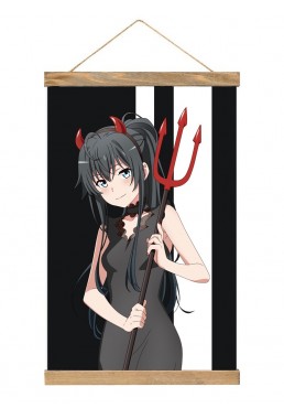 Unique Japanese Wall Scroll My Youth Romantic Comedy Is Wrong As I Expected Yukinoshita Haruno 40x60cm(23.6x15.7in)