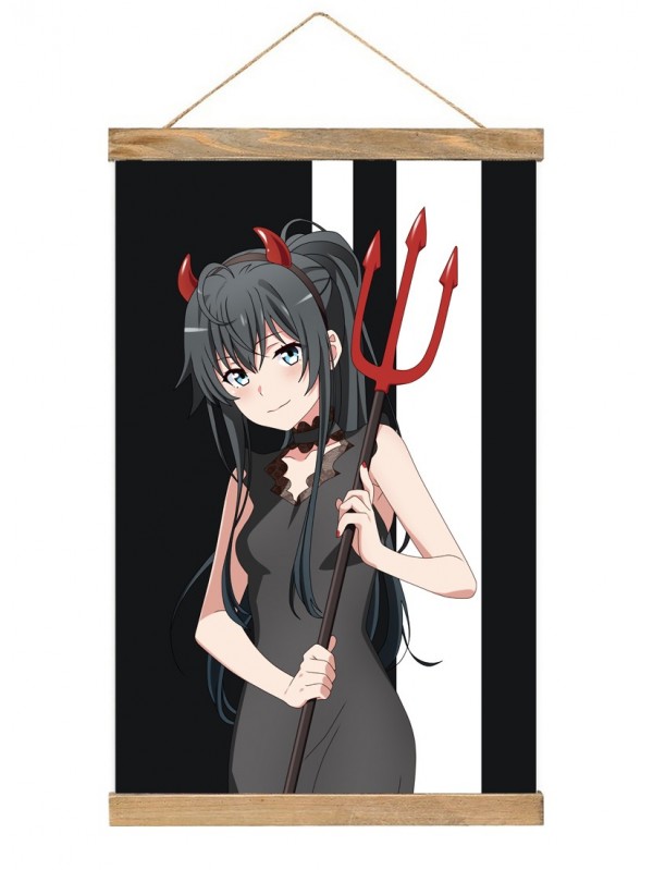 Unique Japanese Wall Scroll My Youth Romantic Comedy Is Wrong As I Expected Yukinoshita Haruno 40x60cm(23.6x15.7in)