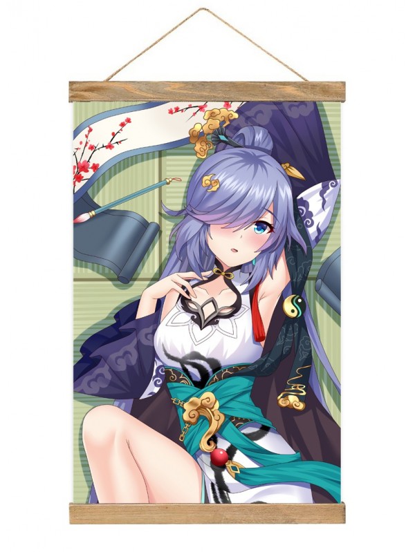 Discount Wall Scroll Decor Honkai Impact 3rd Fuka 40x60cm(23.6x15.7in)