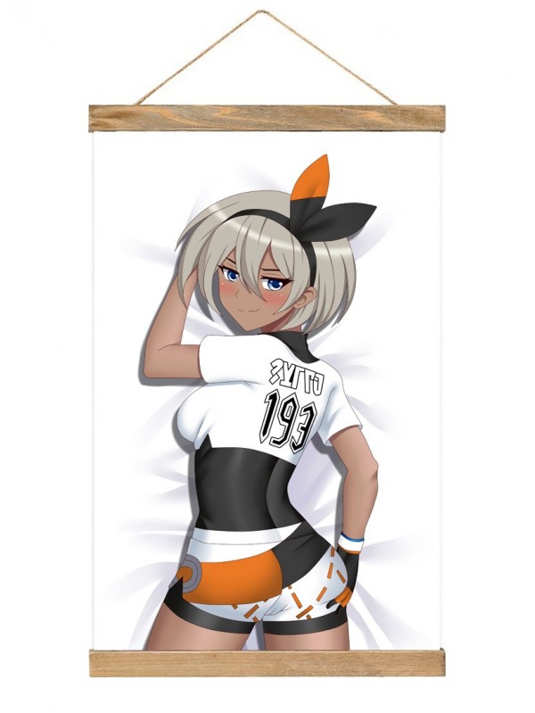 Funny Japanese Wall Scroll Sword And Shield Bea Pokemon 40x60cm(23.6x15.7in)