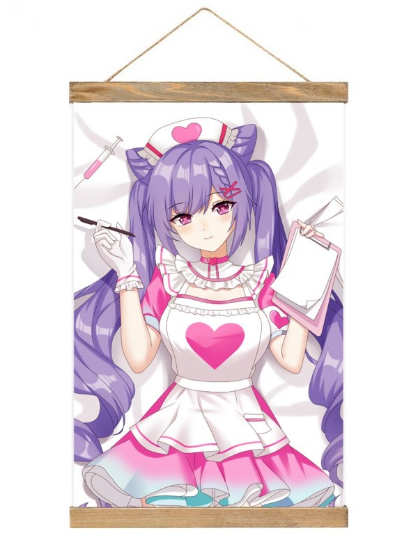 Wholesale Wall Scroll Hanging Genshin Impact Keqing Anime Dakimakura 40x60cm(23.6x15.7in)