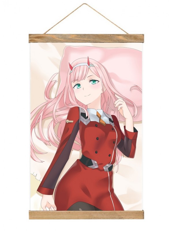 Unique Wall Scroll Decor Darling In The Franxx Zero Two 2 40x60cm(23.6x15.7in)