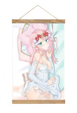 Feature Wall Scroll Decor Anime Darling In The Franxx Zero Two 2 40x60cm(23.6x15.7in)