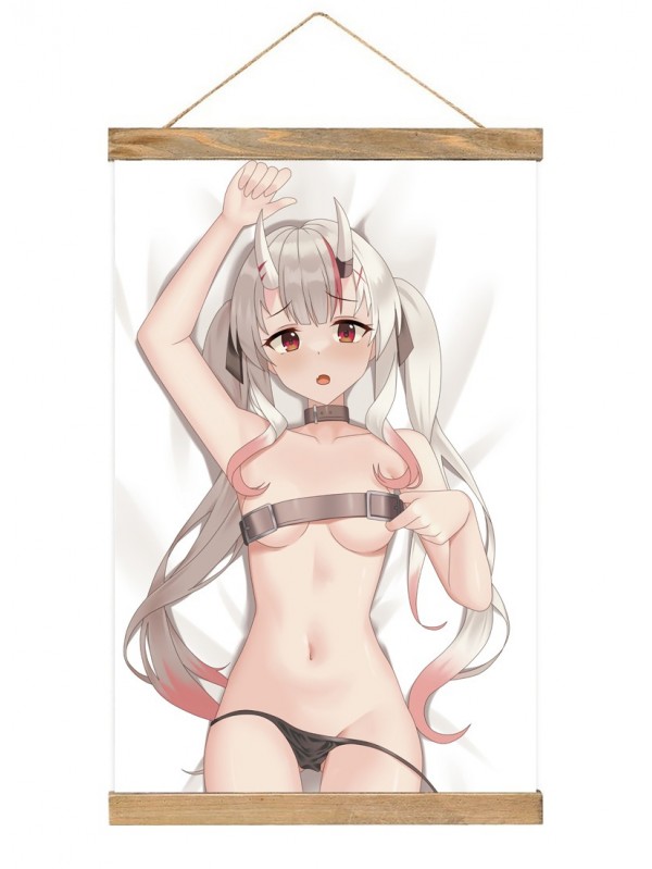 Soft Wall Scroll Poster Virtual Youtuber Nakiri Ayame 40x60cm(23.6x15.7in)