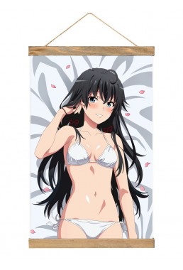 Fashion Wall Scroll Poster Anime My Youth Romantic Comedy Is Wrong As I Expected Yukinoshita Yukino 40x60cm(23.6x15.7in)