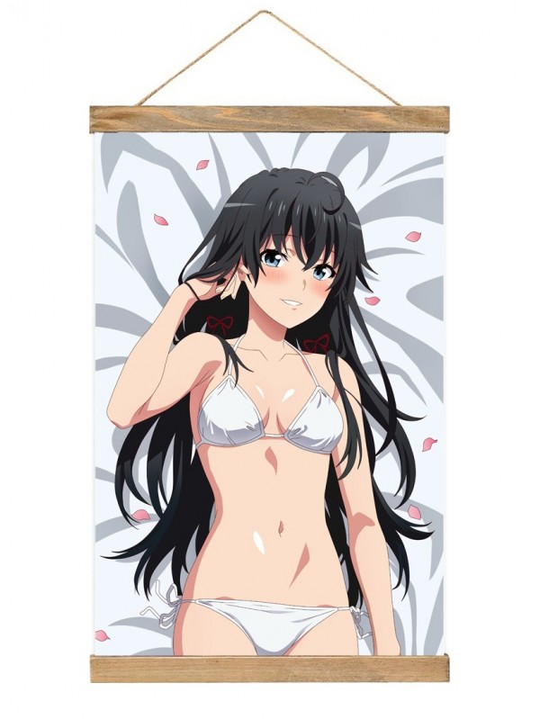 Fashion Wall Scroll Poster Anime My Youth Romantic Comedy Is Wrong As I Expected Yukinoshita Yukino 40x60cm(23.6x15.7in)