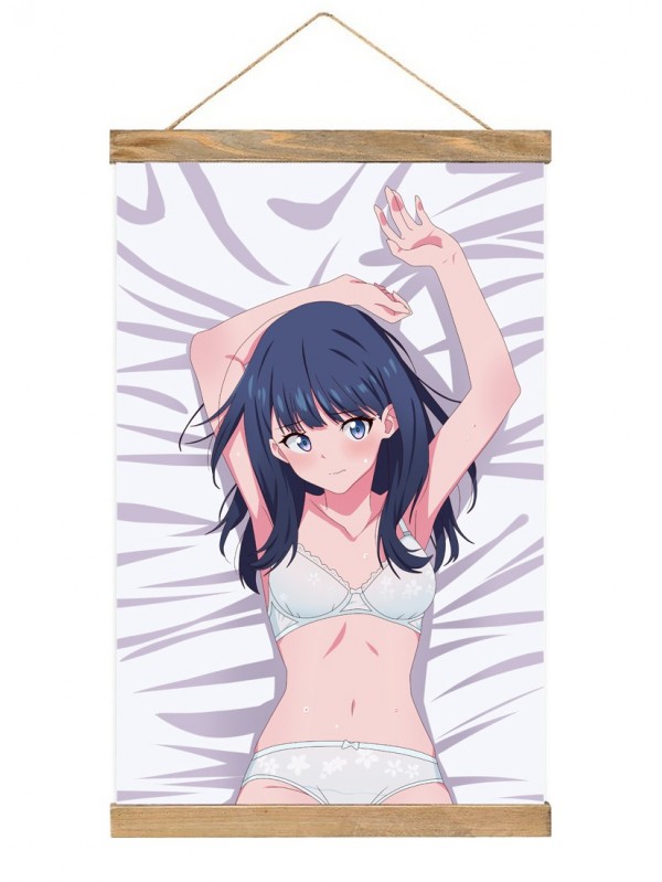 Coolest Wall Scroll Poster Ssss. Gridman Takarada Rikka 40x60cm(23.6x15.7in)