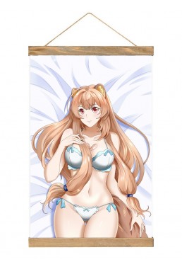 Wholesale Wall Scroll Hooks The Rising Of The Shield Hero Raphtalia 40x60cm(23.6x15.7in)