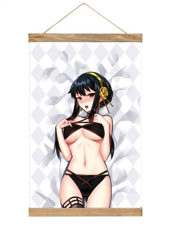 Personalised Wall Scroll Poster Anime Spy X Family Yor Forger 40x60cm(23.6x15.7in)
