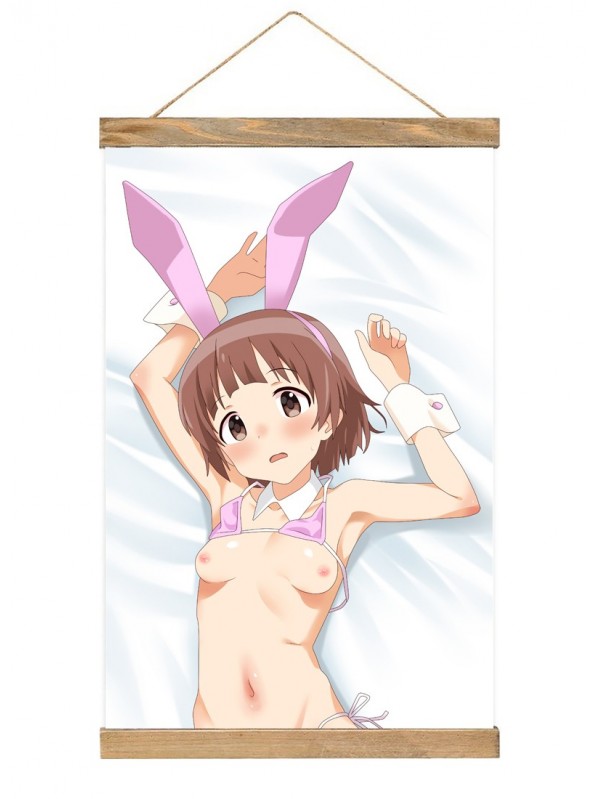 Soft Wall Scroll Hanger The Idolmaster Cinderella Girls Maekawa Miku  40x60cm(23.6x15.7in)