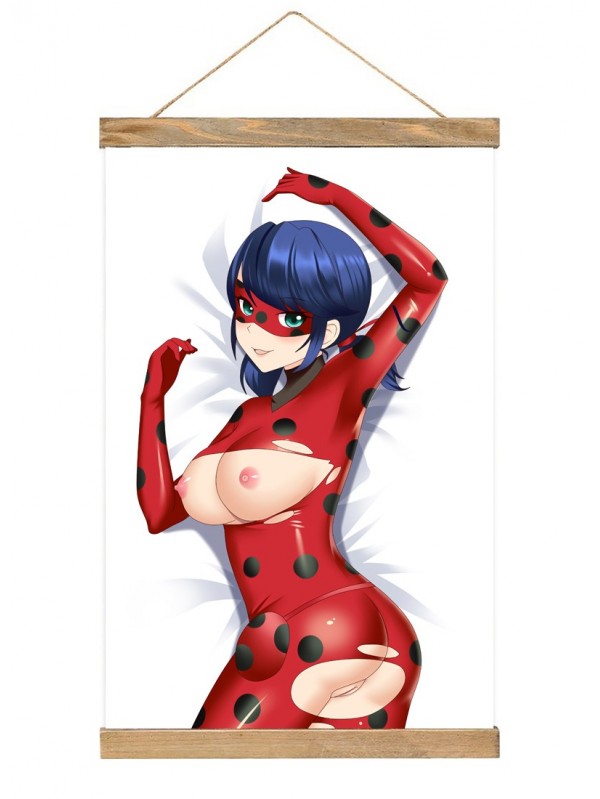 Shopping Wall Scroll Poster Miraculous Tales Of Ladybug Cat Noir  40x60cm(23.6x15.7in)