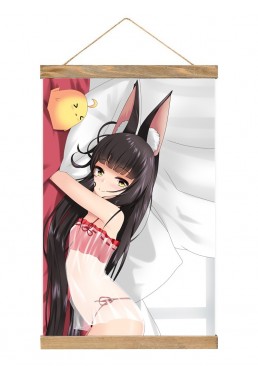 Personalised Wall Scroll Hanging Decor Azur Lane Akagi 40x60cm(23.6x15.7in)