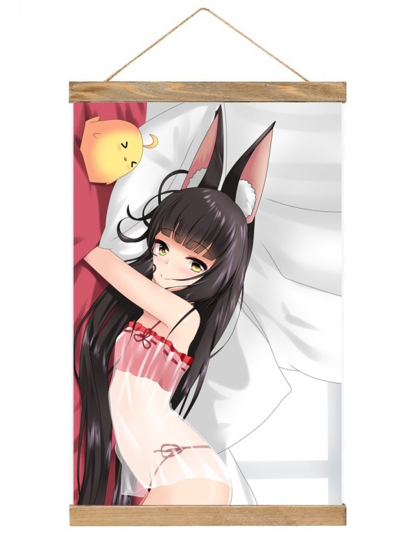 Personalised Wall Scroll Hanging Decor Azur Lane Akagi 40x60cm(23.6x15.7in)