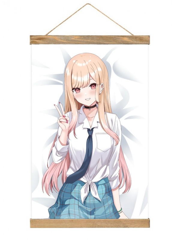 High Quality Wall Scroll Poster My Dress Up Darling Kitagawa Marin  40x60cm(23.6x15.7in)