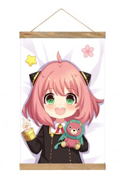 Durable Wall Scroll Poster Spy X Family Anya Forger 40x60cm(23.6x15.7in)