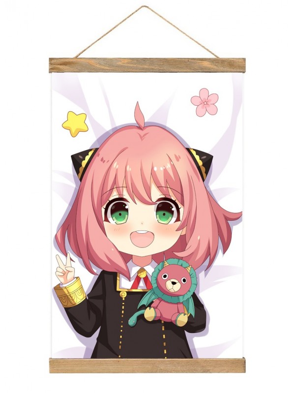 Durable Wall Scroll Poster Spy X Family Anya Forger 40x60cm(23.6x15.7in)