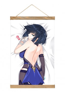 Fashion Wall Scroll Poster Anime Genshin Impact Ye Lan 40x60cm(23.6x15.7in)