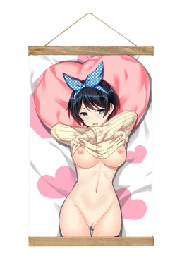 Funny Wall Scroll Kanojo Okarishimasu Sarashina Ruka 40x60cm(23.6x15.7in)