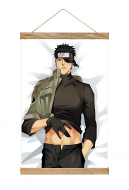 Welcome Wall Scroll Hooks Naruto Kakashi Hatake Sasuke Uchiha 40x60cm(23.6x15.7in)