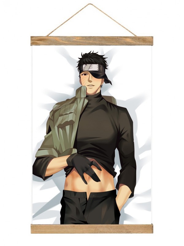 Welcome Wall Scroll Hooks Naruto Kakashi Hatake Sasuke Uchiha 40x60cm(23.6x15.7in)