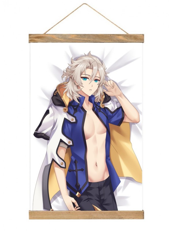 Clearance Wall Scroll Poster Genshin Impact Albedo 40x60cm(23.6x15.7in)
