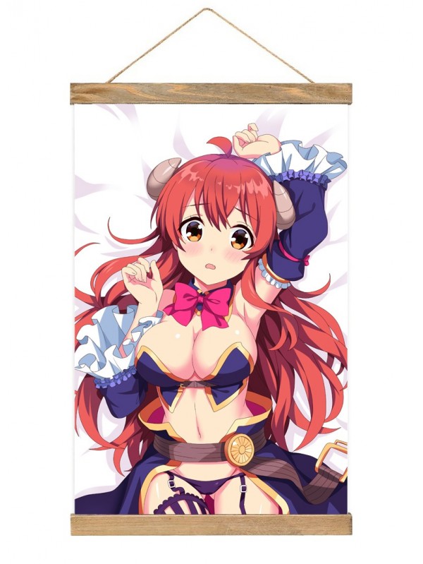 Fashion Wall Scroll Decor The Demon Girl Next Door Yoshida Yuko Shadow Mistress Shamiko 40x60cm(23.6x15.7in)