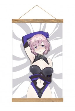 Funny Anime Wall Scroll Fategrand Order Fgo Mash Kyrielight 40x60cm(23.6x15.7in)