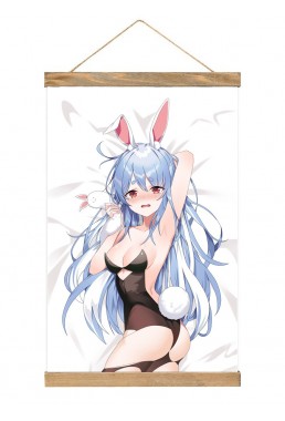 Custom Anime Wall Scroll Virtual Youtuber Usada Pekor 40x60cm(23.6x15.7in)