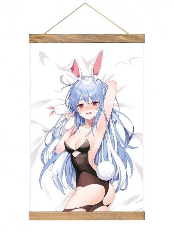 Custom Anime Wall Scroll Virtual Youtuber Usada Pekor 40x60cm(23.6x15.7in)
