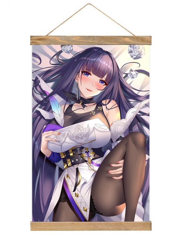 Welcome Japanese Wall Scroll Honkai Impact 3rd Raiden Mei 40x60cm(23.6x15.7in)