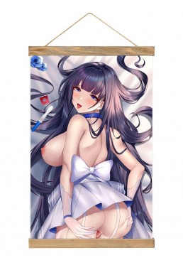 Feature Wall Scroll Hanging Honkai Impact 3rd Raiden Mei 40x60cm(23.6x15.7in)
