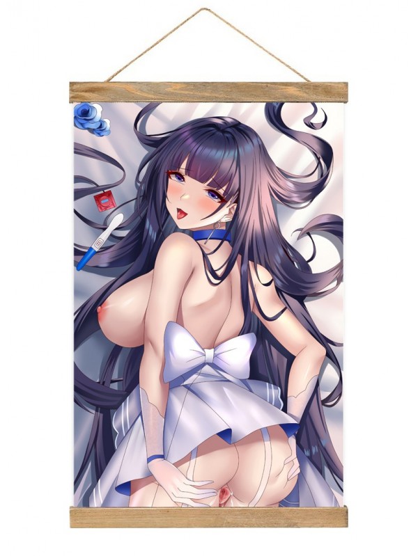 Feature Wall Scroll Hanging Honkai Impact 3rd Raiden Mei 40x60cm(23.6x15.7in)